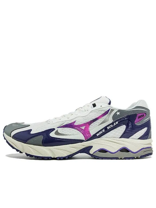 Кроссовки wave solar 'blue purple silverwhite' Mizuno — изображение 1 из 4, синий/фиолетовый