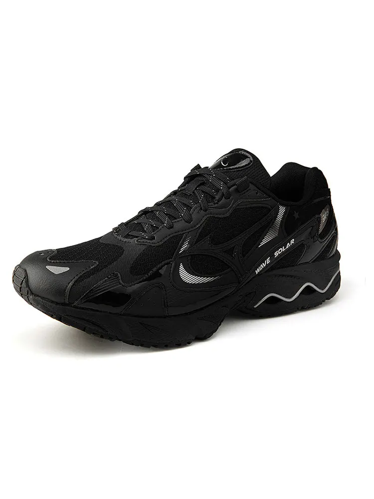 Беговые кроссовки Mizuno Wave Solar 'Black' — изображение 3 из 6, черный