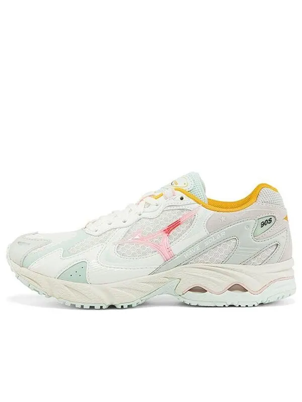 Кроссовки wave solar white/blue Mizuno — изображение 1 из 4, белый/синий/розовый