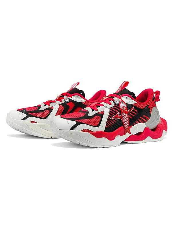 Кроссовки koi 2k 'red black' Mizuno — изображение 2 из 4, красный/белый/черный
