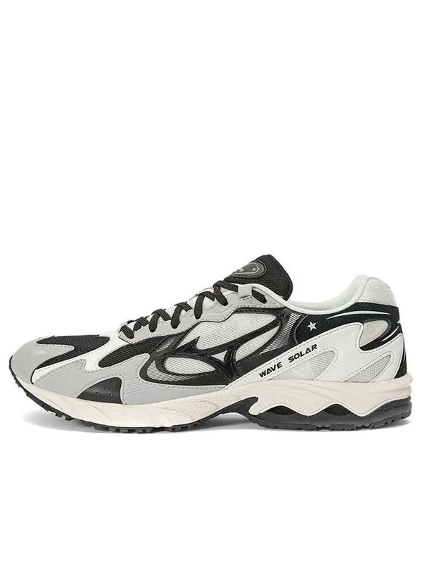 Кроссовки wave solar low 'cool grey black white' Mizuno — изображение 1 из 4, серый/черный/белый