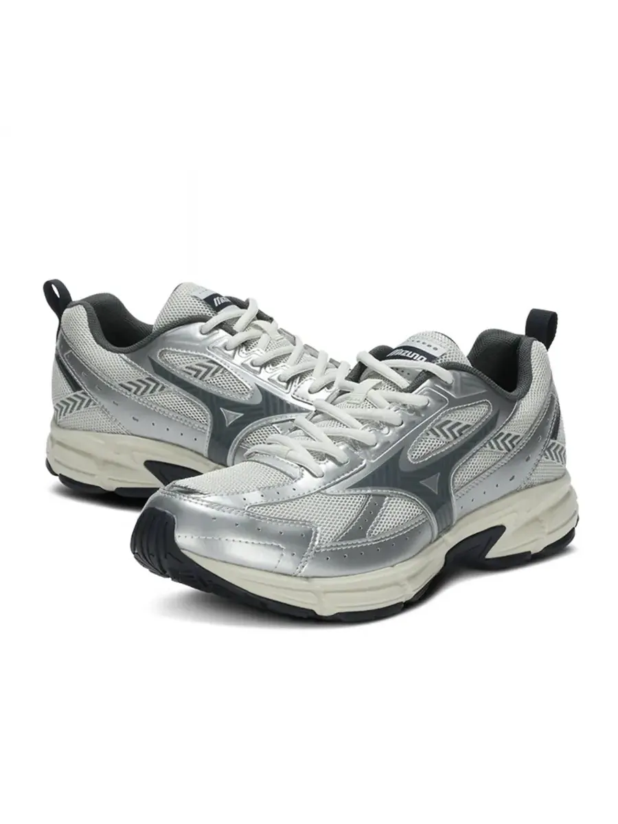 Кроссовки Mizuno Cyclone Speed 2K 'Silver Grey' — изображение 3 из 5, серый