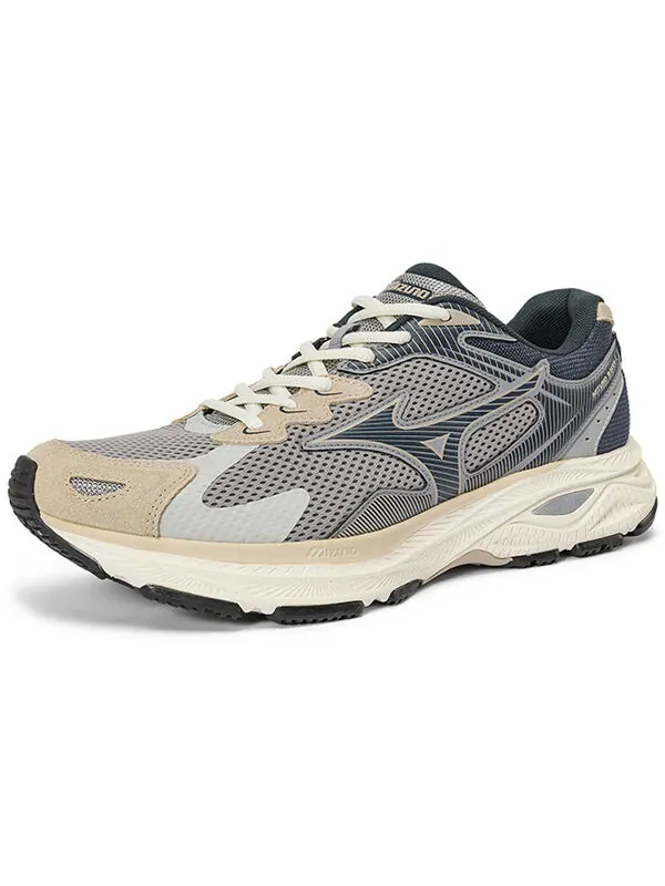 Кроссовки racer s 'grey beige' Mizuno — изображение 3 из 4, серый