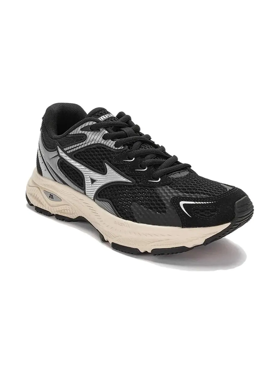 Кроссовки Mizuno Racer S 'Black Mesh' — изображение 2 из 5, черный
