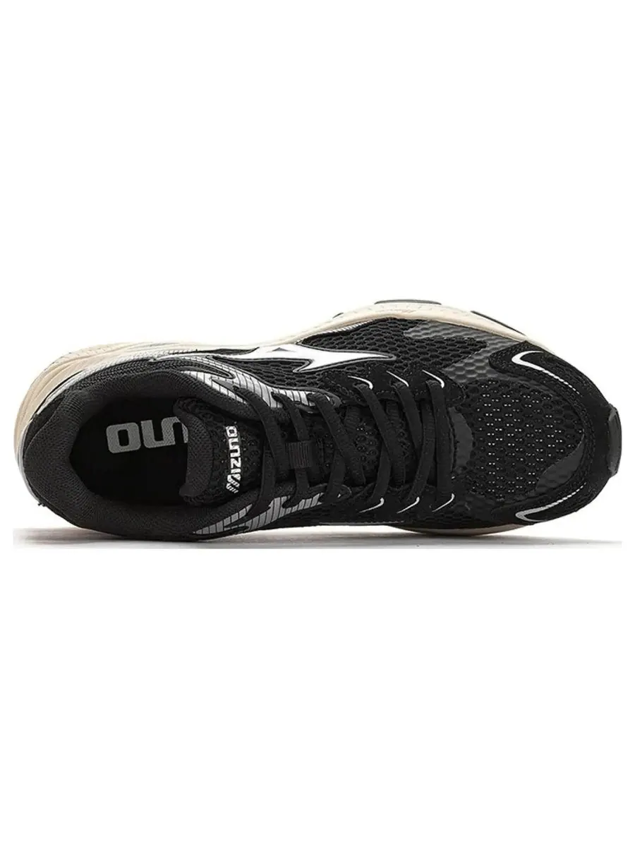 Кроссовки Mizuno Racer S 'Black Mesh' — изображение 4 из 5, черный