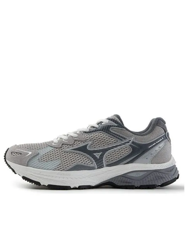 Кроссовки racer s 'white and gray' Mizuno — изображение 1 из 4, белый/серый