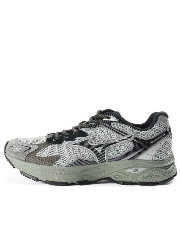 Кроссовки racer s 'grey green' Mizuno — изображение 1 из 4, серый/зеленый