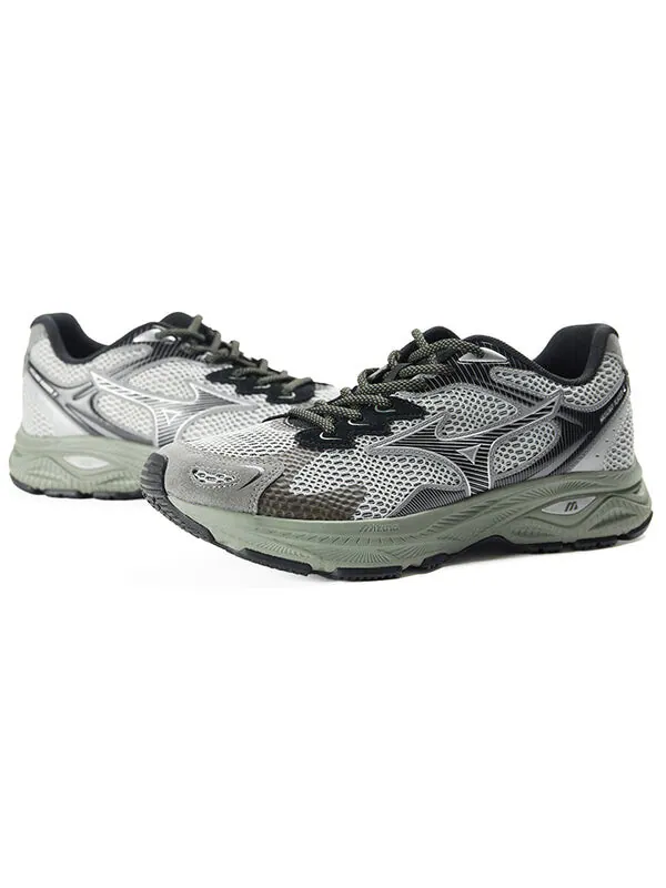 Кроссовки racer s 'grey green' Mizuno — изображение 4 из 4, серый/зеленый