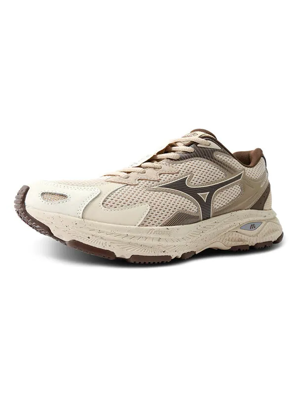 Кроссовки x yongpu coffee racer s 'city latte' Mizuno — изображение 3 из 4, бежевый/коричневый