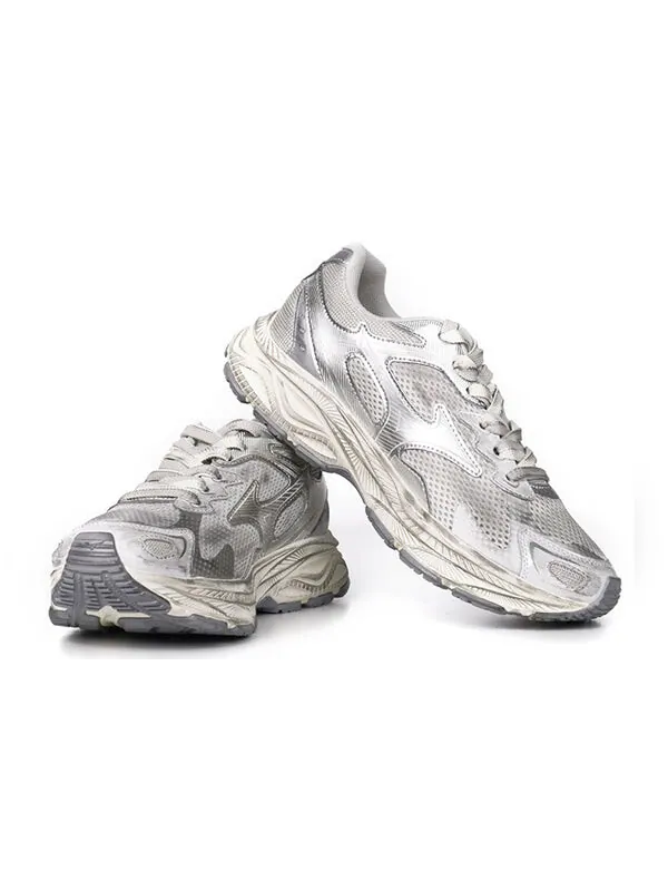Кроссовки racer s 'white metallic silver' Mizuno — изображение 4 из 4