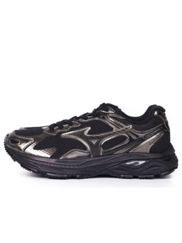 Кроссовки racer s 'black silver' Mizuno — изображение 1 из 4, черный/серебристый