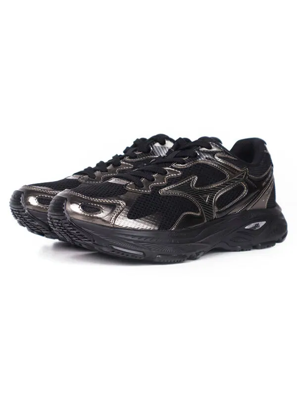 Кроссовки racer s 'black silver' Mizuno — изображение 2 из 4, черный/серебристый