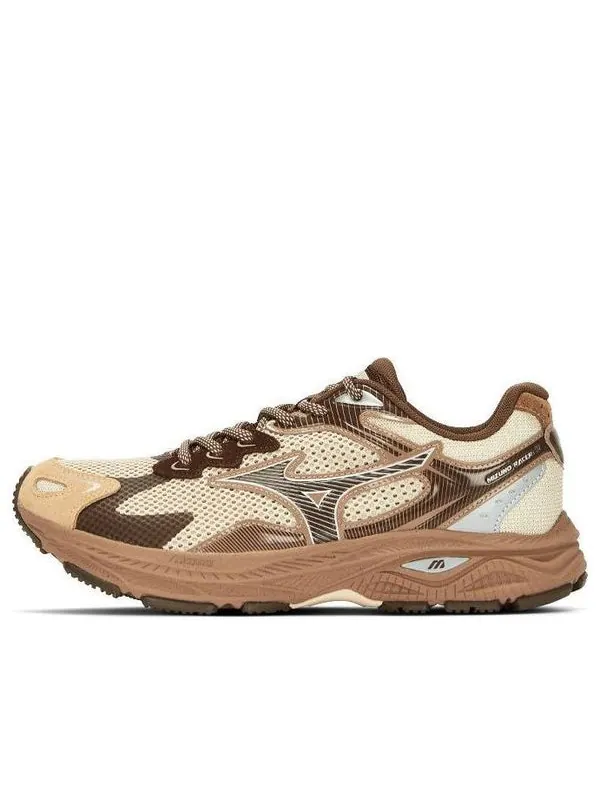 Кроссовки racer s 'beige brown' Mizuno — изображение 1 из 4, бежевый/коричневый