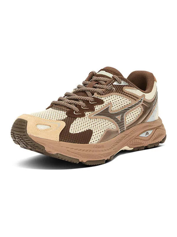 Кроссовки racer s 'beige brown' Mizuno — изображение 2 из 4, бежевый/коричневый