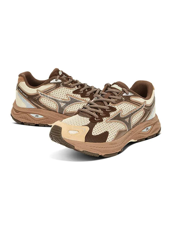 Кроссовки racer s 'beige brown' Mizuno — изображение 3 из 4, бежевый/коричневый
