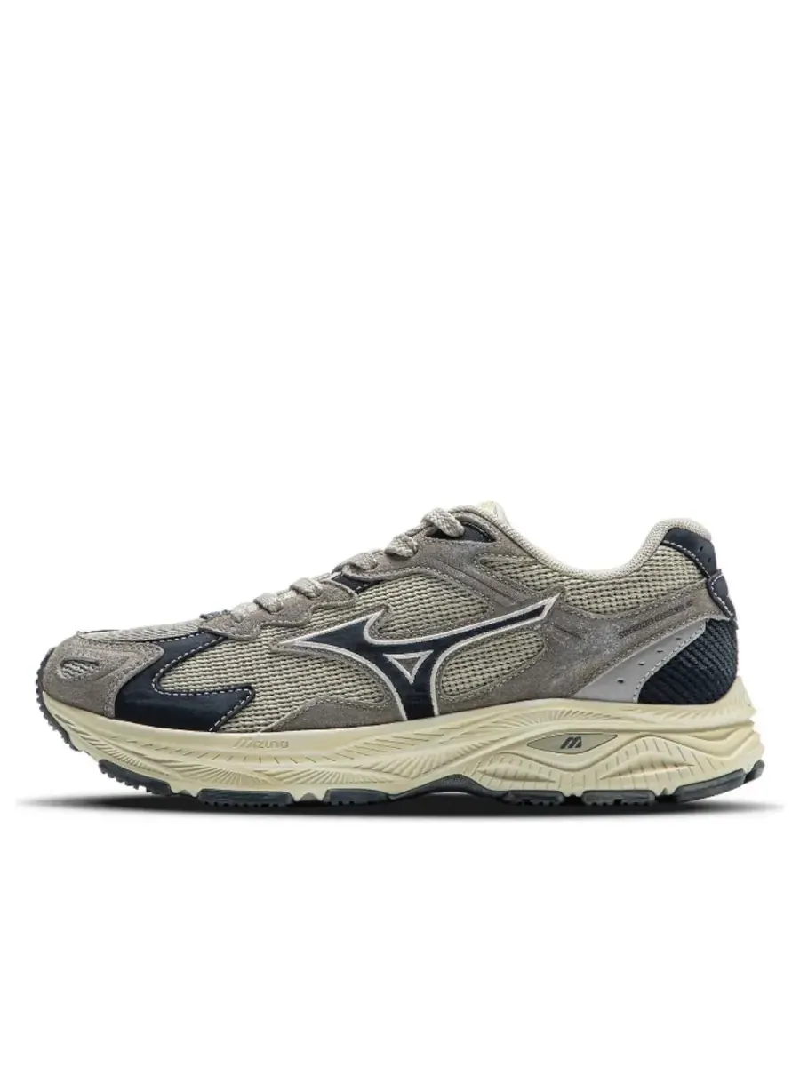 Кроссовки Mizuno Racer S 'Rock Grey' — изображение 1 из 5, серый