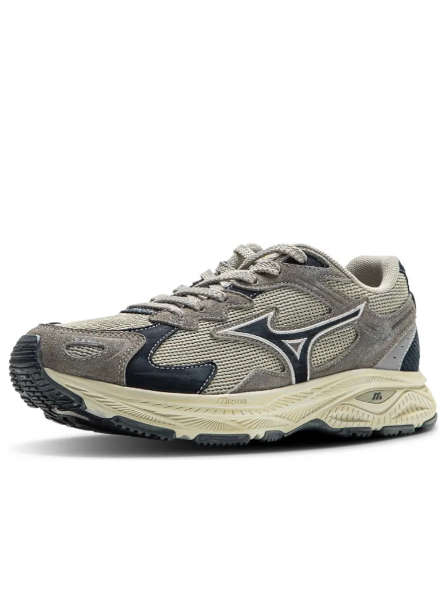 Кроссовки Mizuno Racer S 'Rock Grey' — изображение 2 из 5, серый