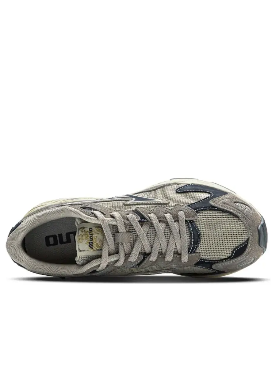Кроссовки Mizuno Racer S 'Rock Grey' — изображение 3 из 5, серый