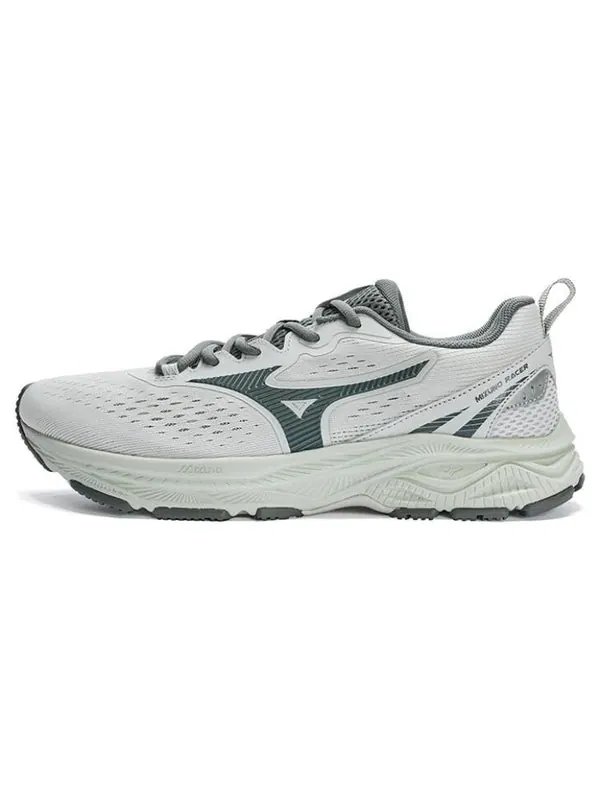 Кроссовки racer s 'white grey green' Mizuno — изображение 2 из 4, белый/серый/зеленый