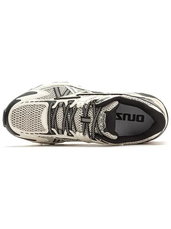 Кроссовки racer trail 'cream black white' Mizuno — изображение 3 из 4, кремовый/черный/белый