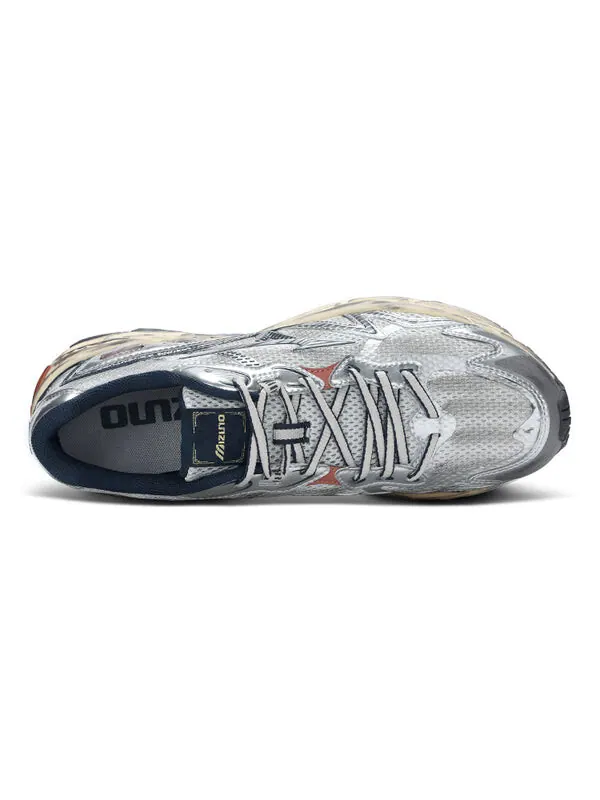 Кроссовки adventure 'silver navy' Mizuno — изображение 3 из 4, серебристый/темно-синий