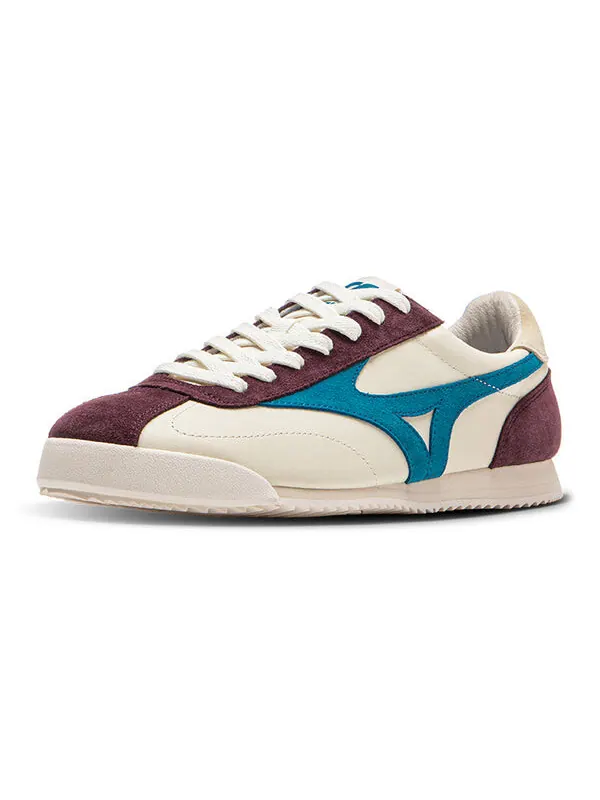 Кроссовки lg 60s 'burgundy teal' Mizuno — изображение 2 из 4, кремовый/бордовый