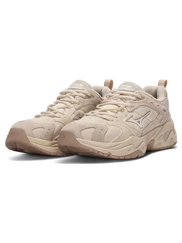 Кроссовки casual dad shoes 'pepper grey' Mizuno — изображение 3 из 4, бежевый