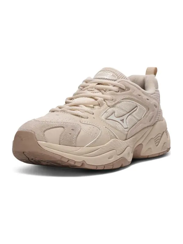 Кроссовки casual dad shoes 'pepper grey' Mizuno — изображение 4 из 4, бежевый