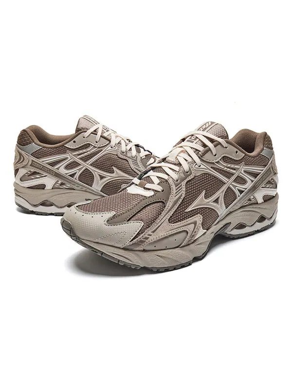 Кроссовки wave solar v2 'brown' Mizuno — изображение 4 из 4, коричневый/белый