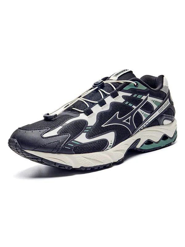 Кроссовки wave solar v2 'black lifestyle low' Mizuno — изображение 3 из 4, черный