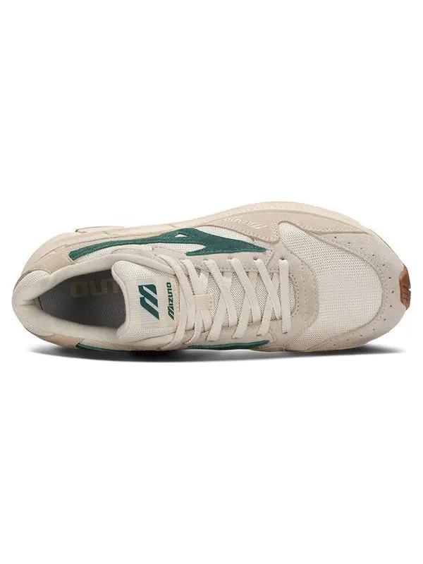 Кроссовки pi retro low 'white green' Mizuno — изображение 4 из 4, белый/зеленый