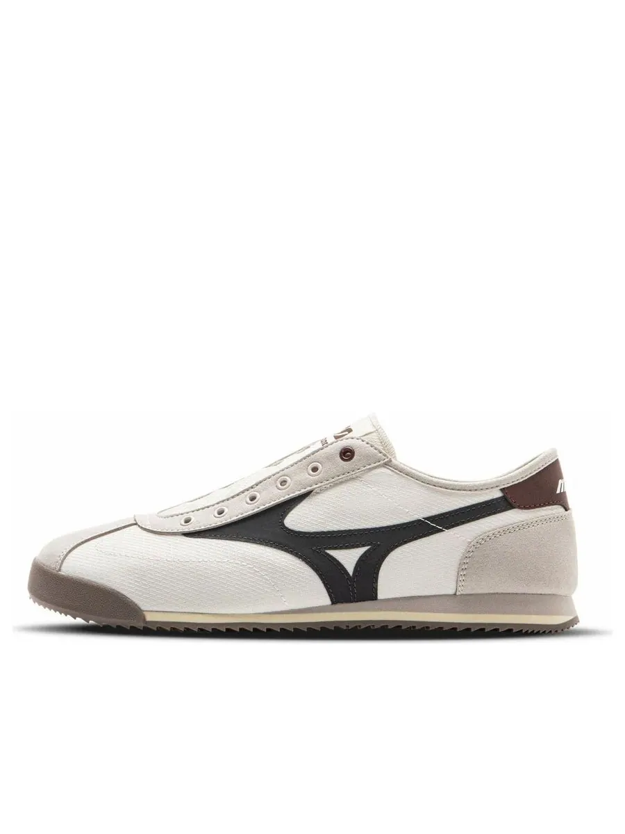 Кроссовки Mizuno LG 60s Slip On 'White Dark Blue Grey' — изображение 1 из 5, белый