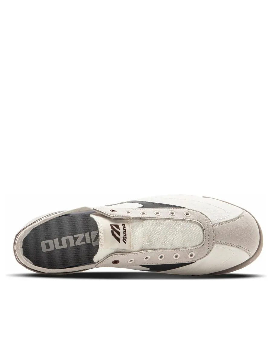Кроссовки Mizuno LG 60s Slip On 'White Dark Blue Grey' — изображение 4 из 5, белый