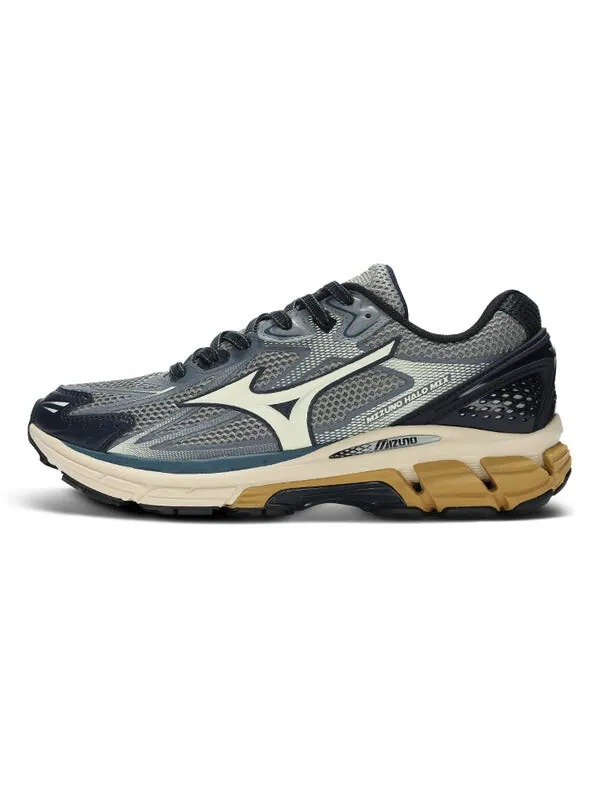 Кроссовки halo mix 'grey tan' Mizuno — изображение 2 из 4, темный серый/бежевый
