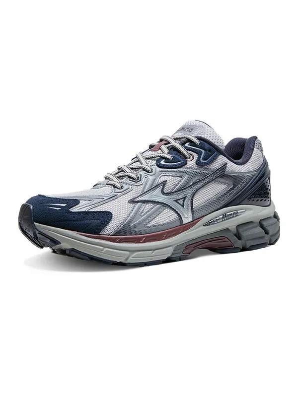 Кроссовки halo mix 'grey blue' Mizuno — изображение 2 из 4, серый/темно-синий синий