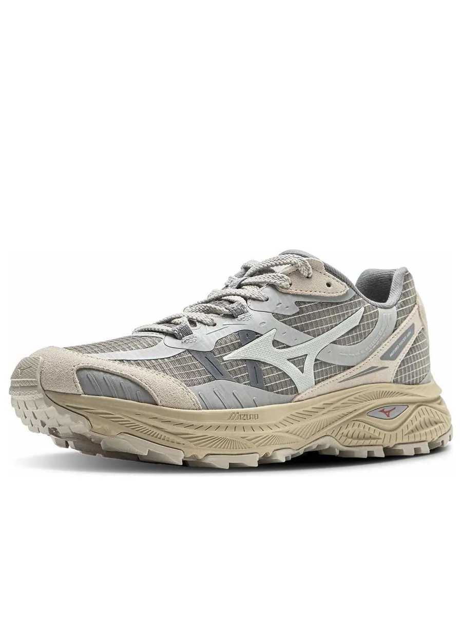 Кроссовки Mizuno Racer ADV 'Cream Beige Grey' — изображение 2 из 6, бежевый