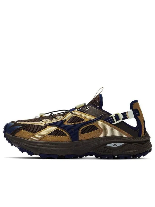 Кроссовки racer trail se 'caramel brown' Mizuno — изображение 1 из 4, коричневый/черный/синий