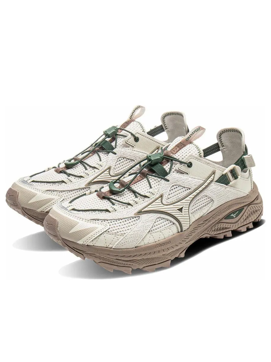 Кроссовки Mizuno Racer Trail SE 'Wheat Beige' — изображение 3 из 9, бежевый