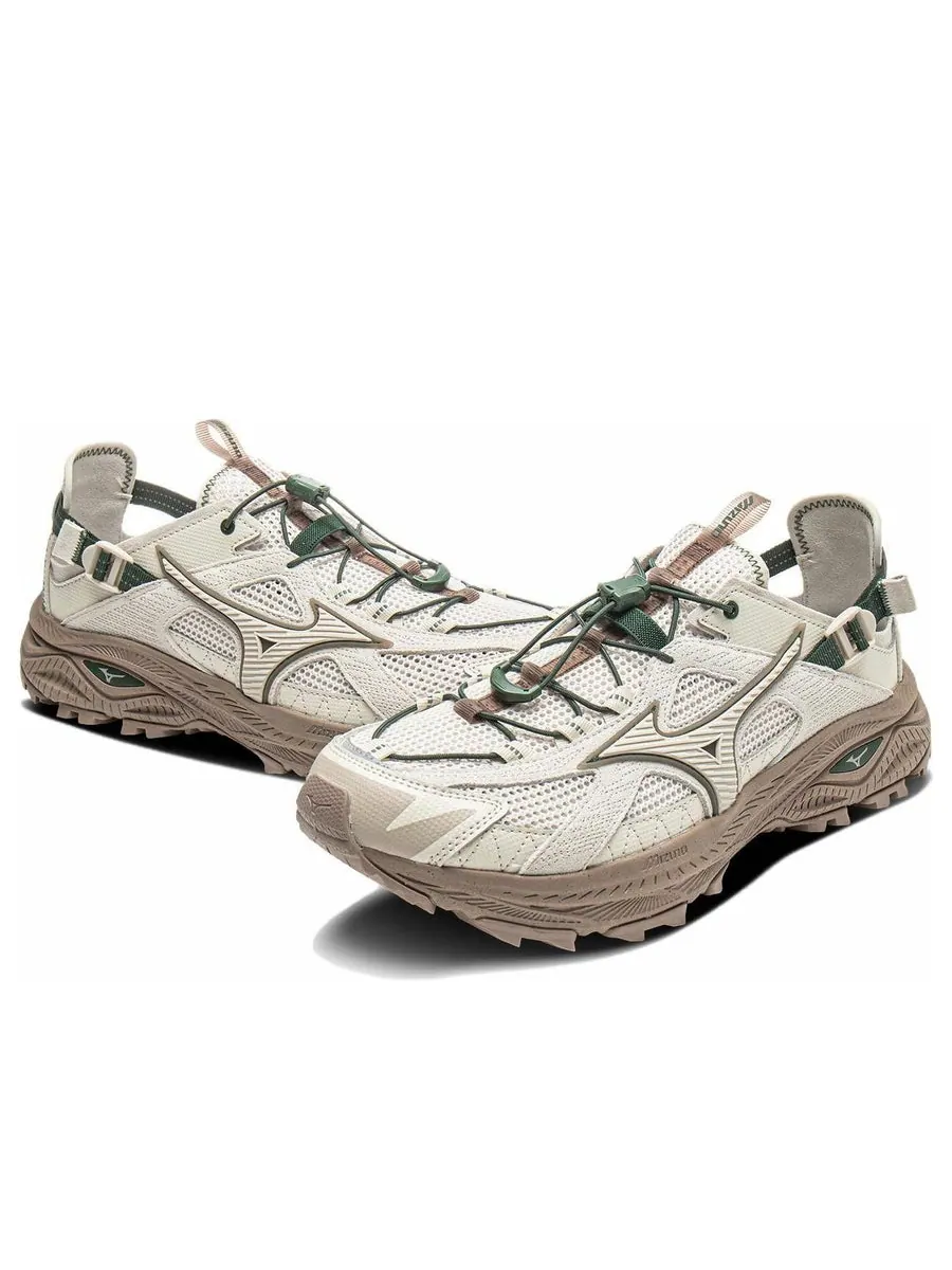 Кроссовки Mizuno Racer Trail SE 'Wheat Beige' — изображение 4 из 9, бежевый