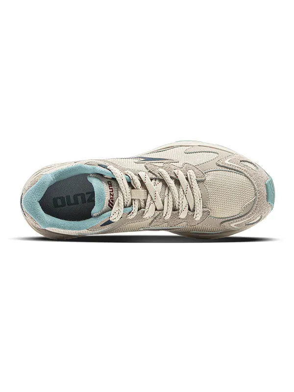 Кроссовки racer s 'wheat beige' Mizuno — изображение 4 из 4, бежевый/синий/оранжевый