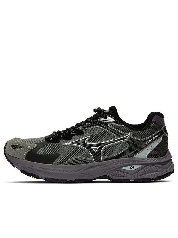Кроссовки racer s 'dark grey' Mizuno — изображение 1 из 4, темный серый/серебристый