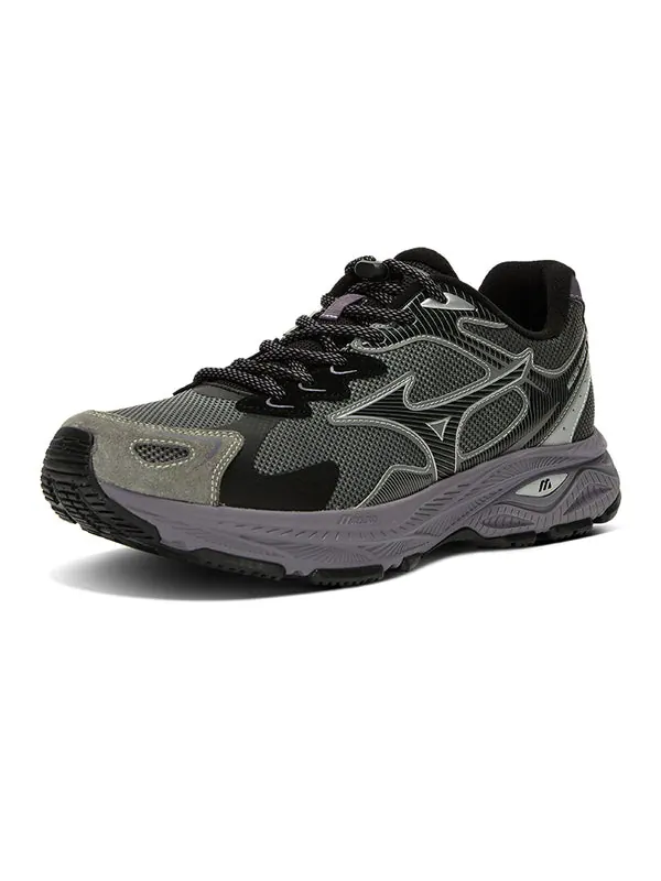 Кроссовки racer s 'dark grey' Mizuno — изображение 3 из 4, темный серый/серебристый