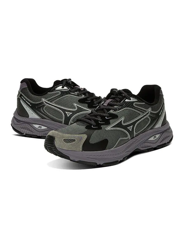Кроссовки racer s 'dark grey' Mizuno — изображение 4 из 4, темный серый/серебристый