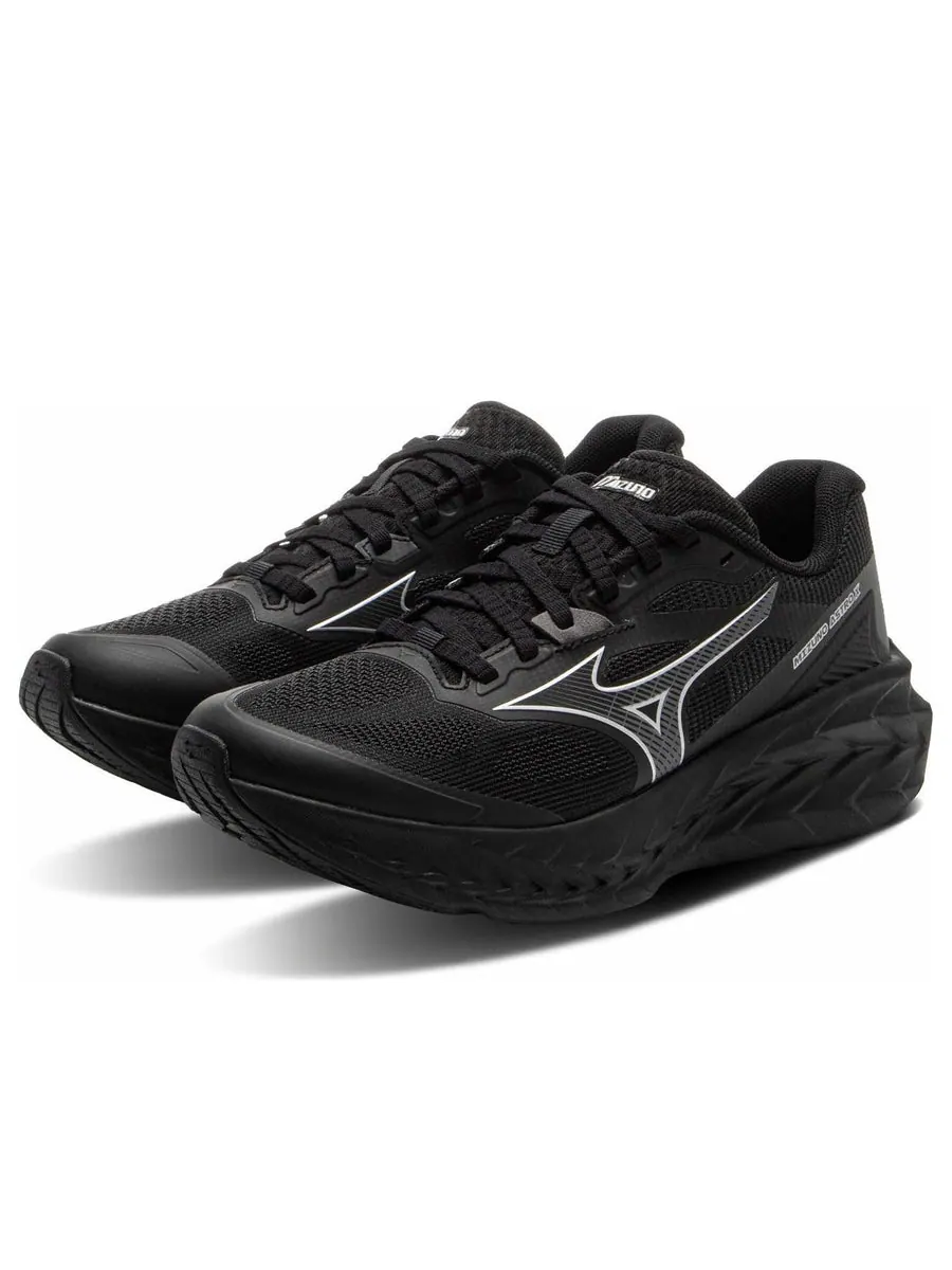Кроссовки Mizuno Astro X 'Black Grey' — изображение 2 из 4, черный