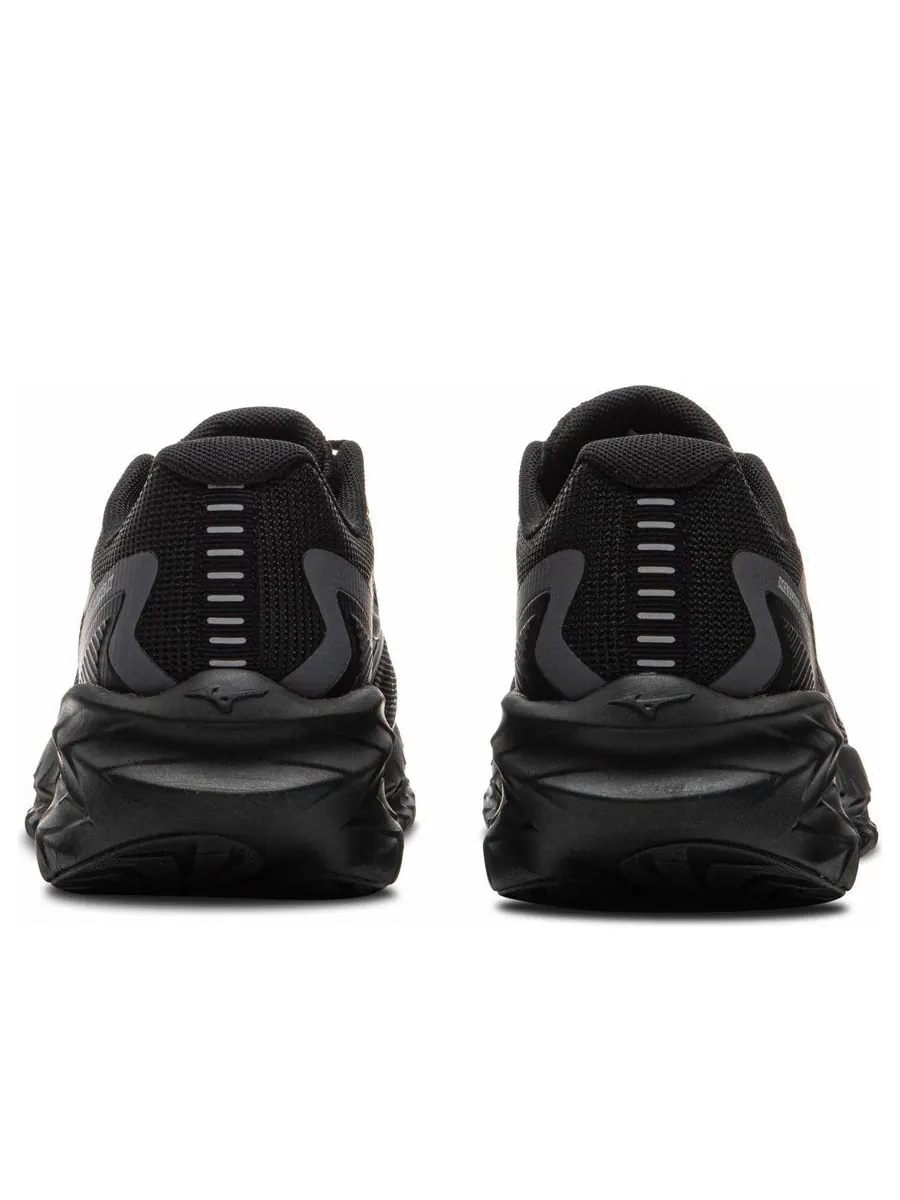 Кроссовки Mizuno Astro X 'Black Grey' — изображение 3 из 4, черный