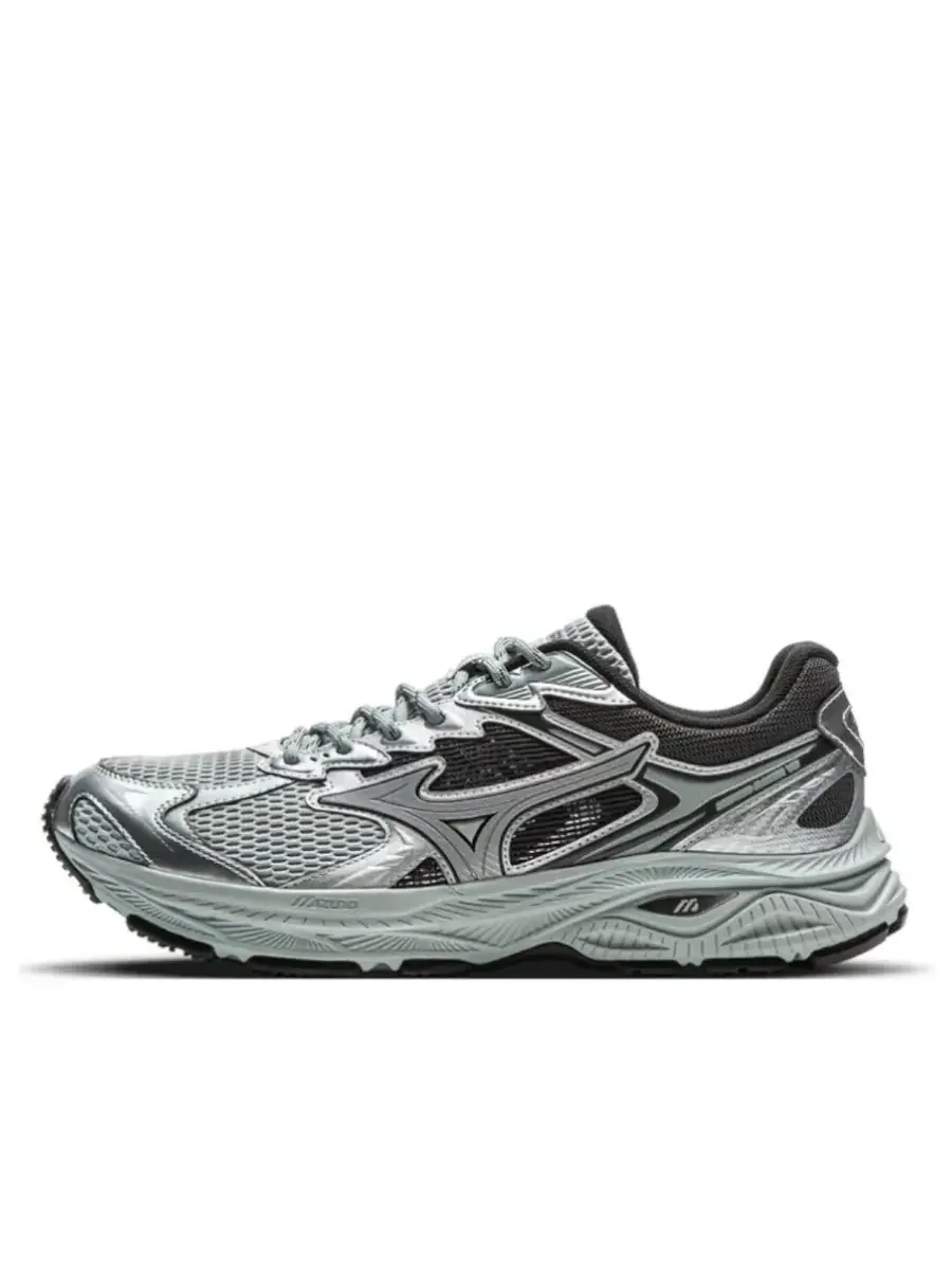Кроссовки MIZUNO Racer V2 'Dark Sliver' — изображение 1 из 4, серебряный