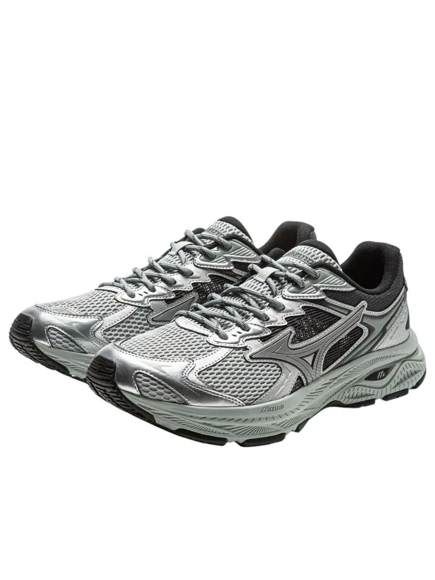 Кроссовки MIZUNO Racer V2 'Dark Sliver' — изображение 2 из 4, серебряный