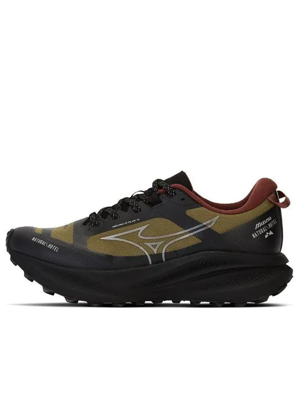 Кроссовки pi plus tl wltr30 nh 'black olive green' Mizuno — изображение 1 из 4, черный/оливковый зеленый