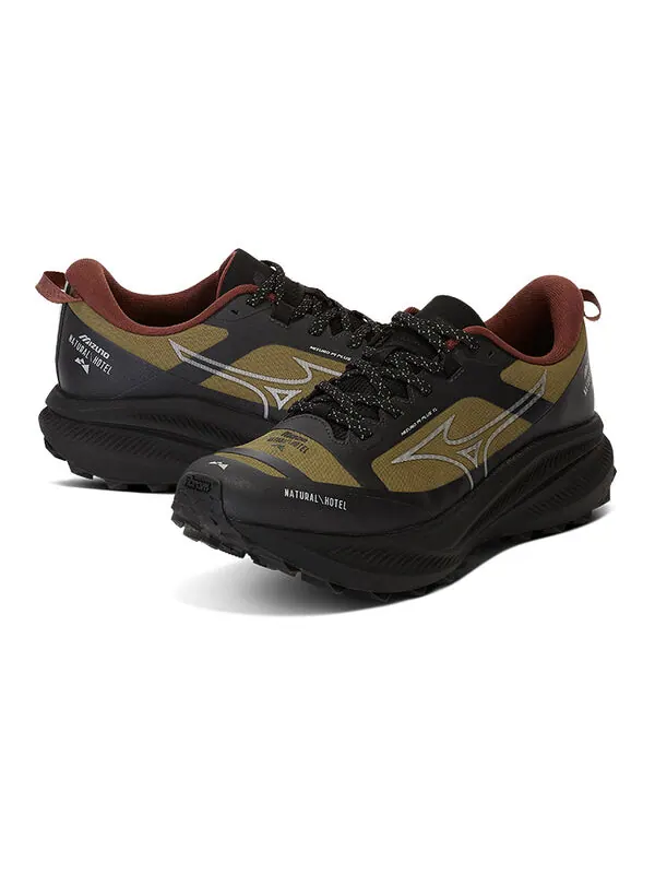 Кроссовки pi plus tl wltr30 nh 'black olive green' Mizuno — изображение 3 из 4, черный/оливковый зеленый