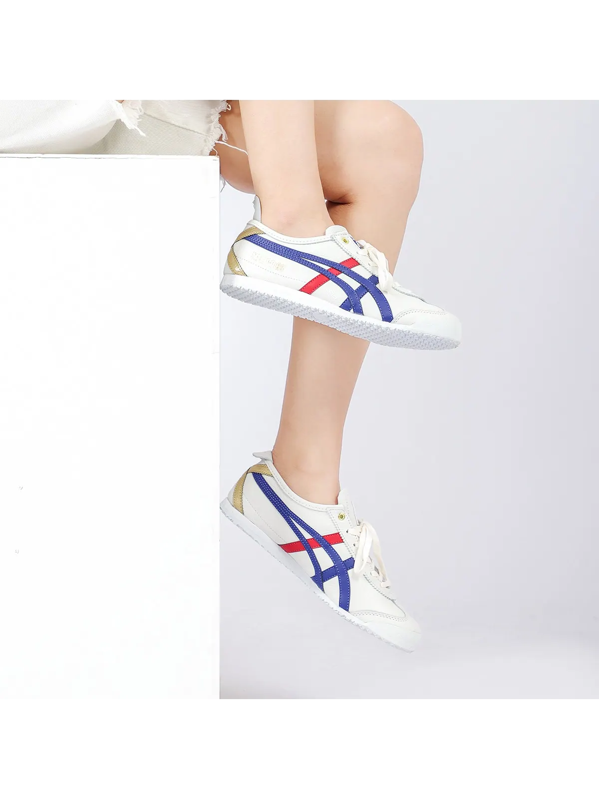 Кроссовки Onitsuka Tiger Mexico 66, унисекс — изображение 7 из 8, синий